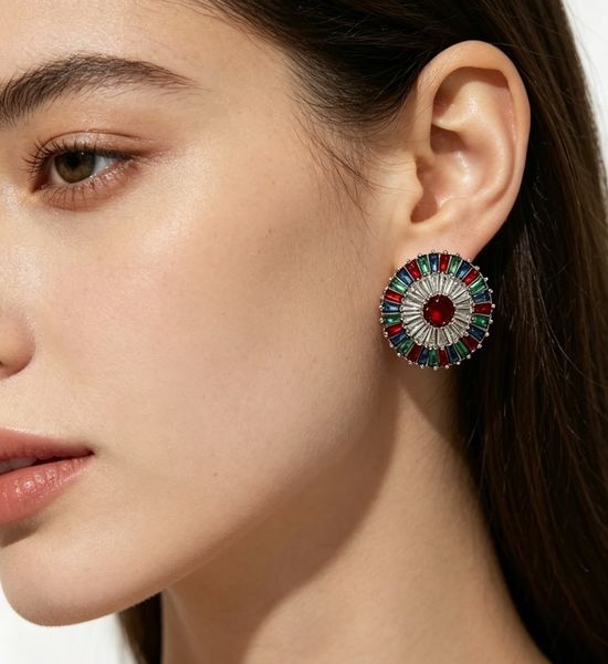 Tiffany & Co. Marquise Cut Diamond Stud Earrings