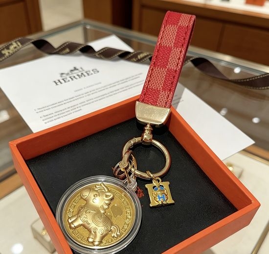 Hermes Premium Exquisite Keychain Accessory