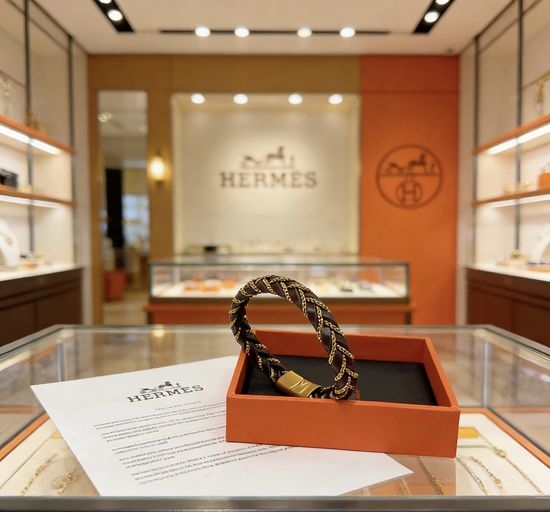 Hermes Handmade Leather Bracelet Classic Retro Design Jewelry