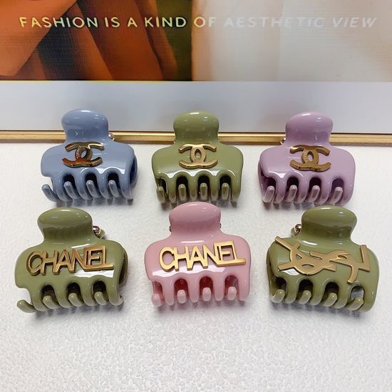 Chanel Acetate Titanium Steel Hair Claw