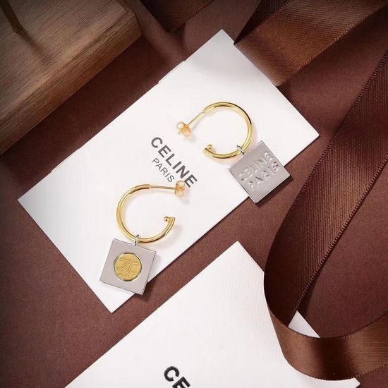Celine Unique Personality Statement Stud Earrings