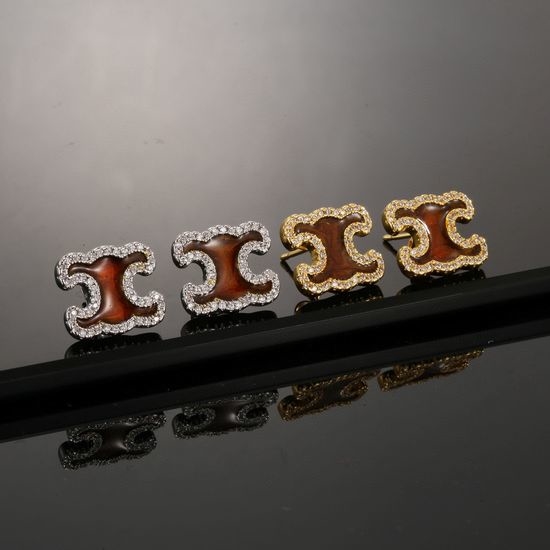 Celine Vintage Gold Delicate Ear Jewelry