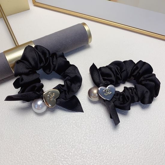 Chanel Heart Shaped Hair Tie Classic Daily Accessory