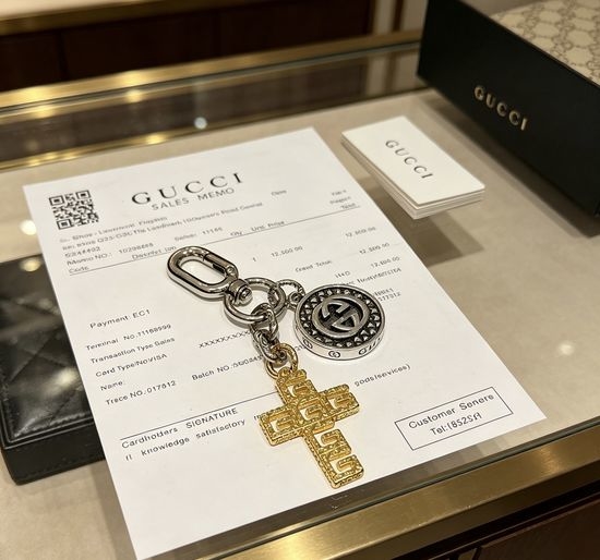 Gucci Vintage Style Bag Charm Pendant Accessory