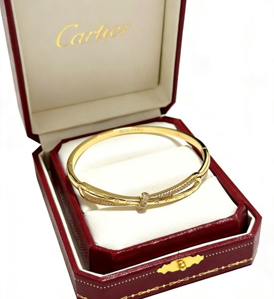 Cartier Vintage Alloy Bracelet Classic Design