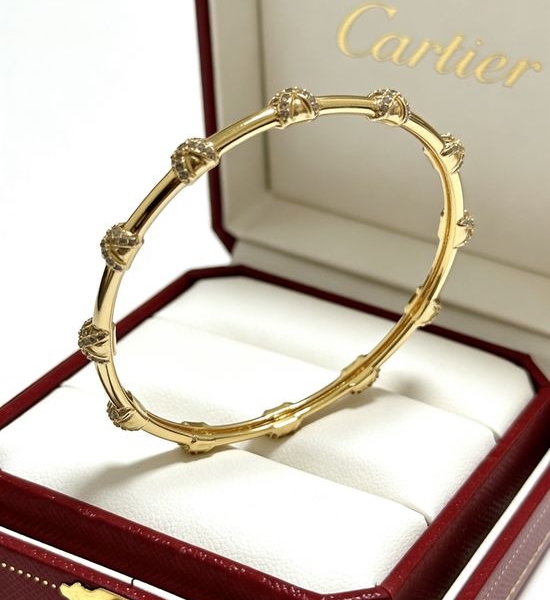 Cartier Vintage Alloy Bracelet Classic Design