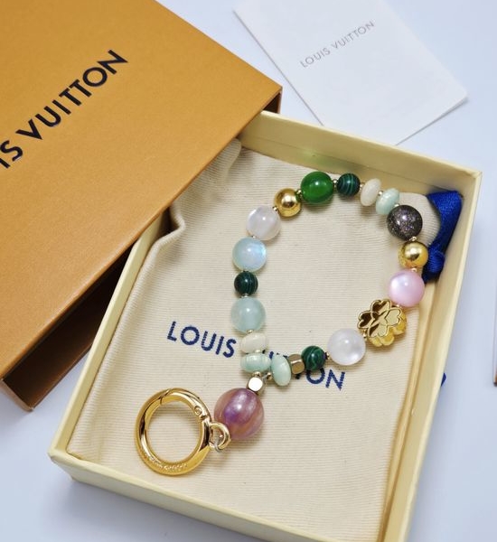 Louis Vuitton LV Beaded Bag And Key Charm