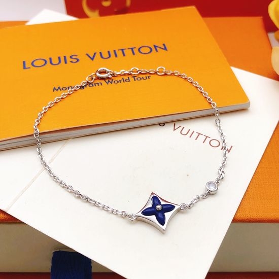 Louis Vuitton LV Blue Mother Of Pearl Bracelet