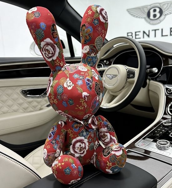 Gucci Handmade Stuffed Rabbit Doll Decoration