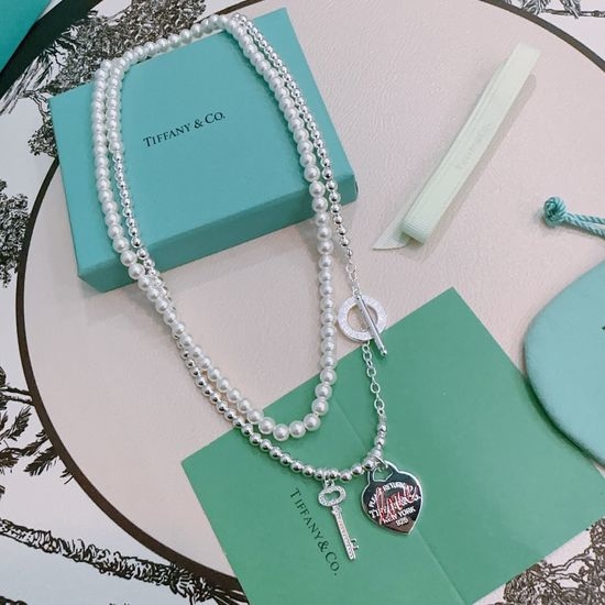 Fendi Vintage Long Silver Punk Style Jewelry