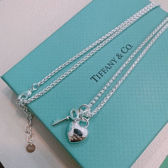 Fendi Vintage Silver Necklace Punk Style Jewelry