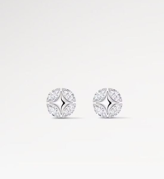 Louis Vuitton LV Vintage Stylish Exquisite Stud Earrings