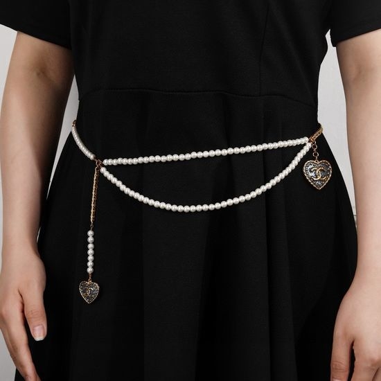 Chanel Classic Logo Waist Chain All Match