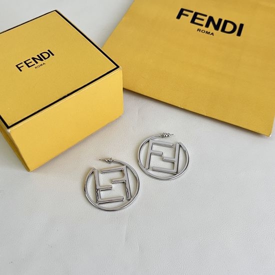 Fendi Elegant Daily Wear Stud Earrings