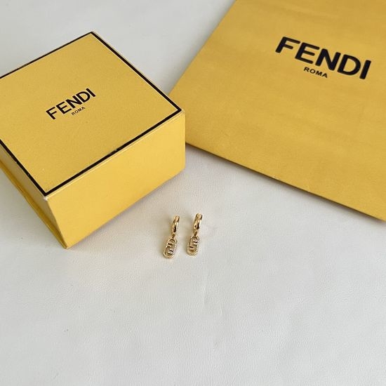 Fendi Elegant Daily Wear Stud Earrings