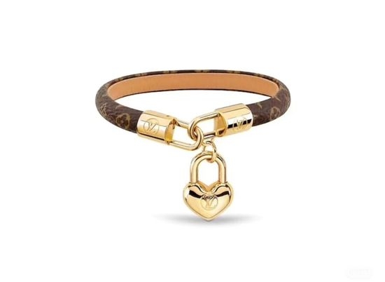 Louis Vuitton LV Reversible Leather Bangle Bracelet