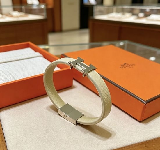 Hermes Handcrafted Leather Cord Bracelet