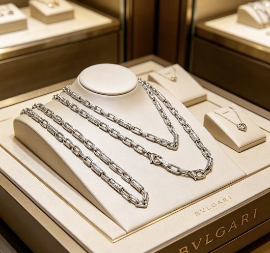 Bvlgari Classic Delicate Pendant Necklace