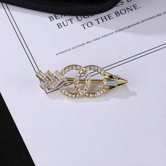 Chanel Charming Cupid s Arrow Double C Brooch