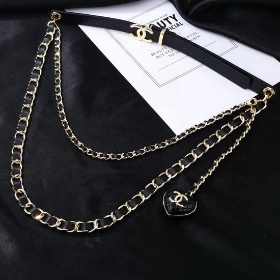 Chanel Classic Heart Decor Waist Chain