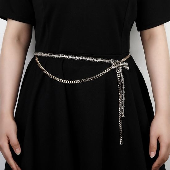Chanel Brass 18K Gold Plated Waist Chain