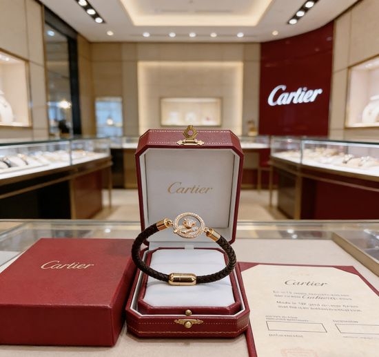 Cartier Premium Leather Handcrafted Bracelet