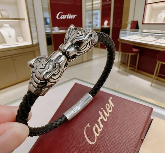 Cartier Premium Leather Handcrafted Bracelet
