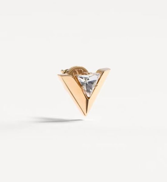 Valentino Classic Minimalist Stud Earrings