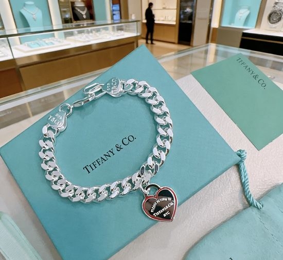Tiffany & Co. Vintage Silver Couple Bracelet