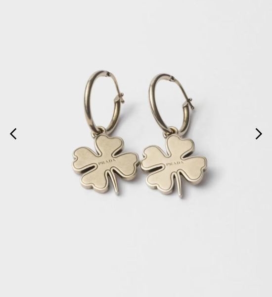 Prada Vintage Exquisite French Style Earrings
