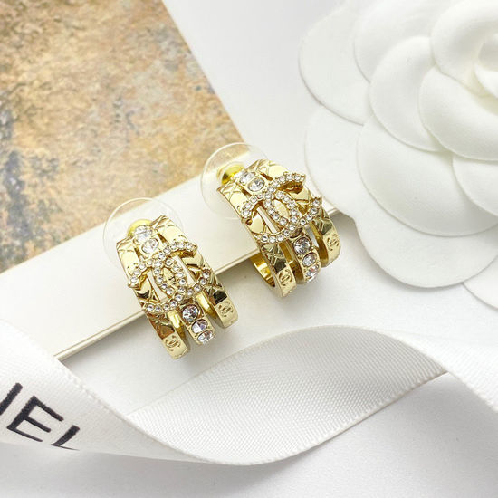 Chanel Chanel Inspired Diamond Earrings for All Faces