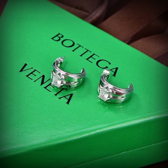 Bottega Veneta BV Unique Design Drop Earrings Elegant Fashion Jewelry