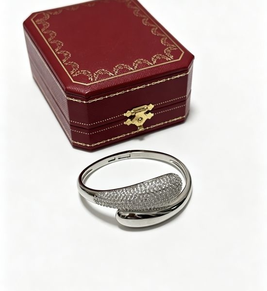 Cartier Vintage Gold Tone Ring Design Bracelet