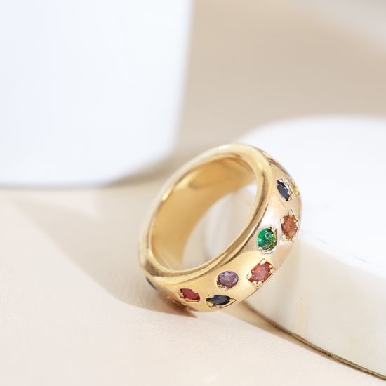 Pomellato Colorful Diamond Fashion Ring