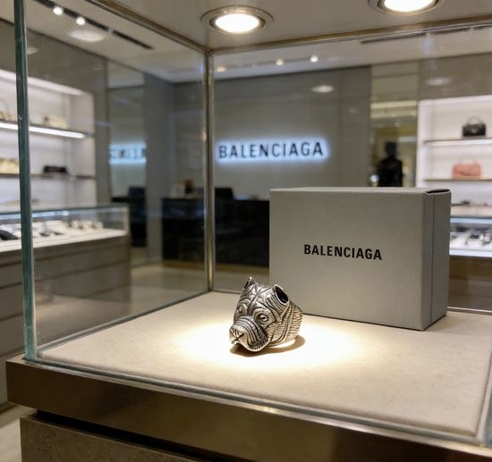 Balenciaga Vintage Minimalist Ring