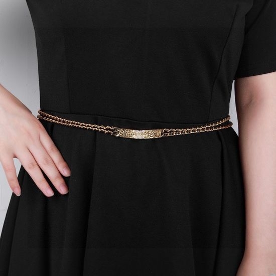 Chanel Premium Lambskin Brass Waist Chain