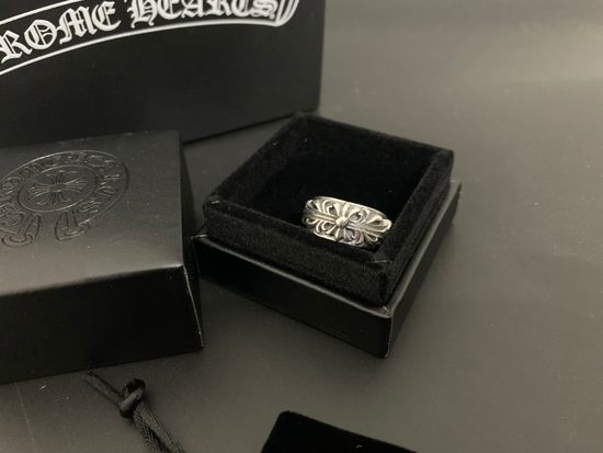 Chrome Hearts Cross Flower Open Ring