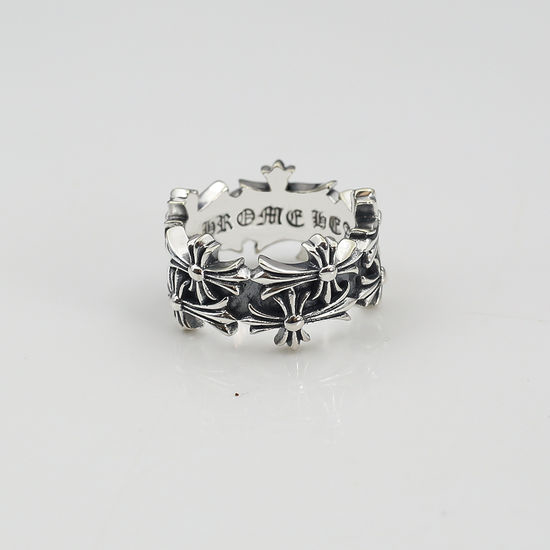 Chrome Hearts Vintage Cross Pattern Decorative Ring