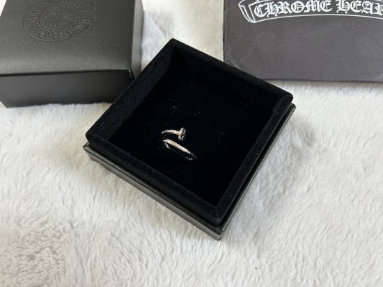Chrome Hearts Open Nail Design Statement Ring