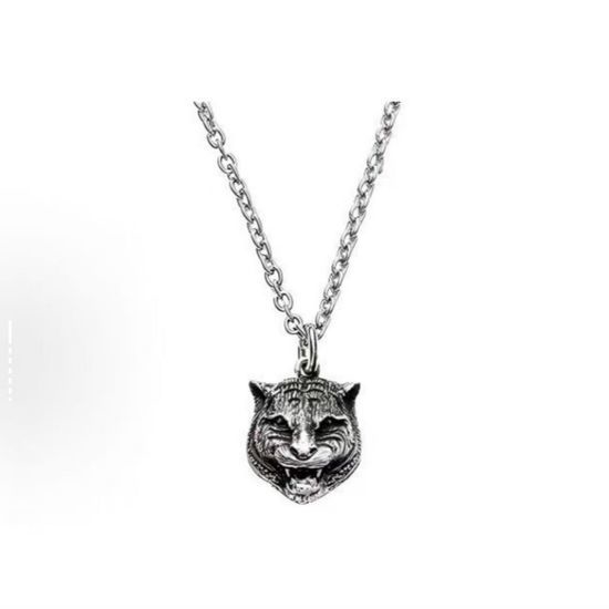Gucci Tiger Head Design Pendant Necklace