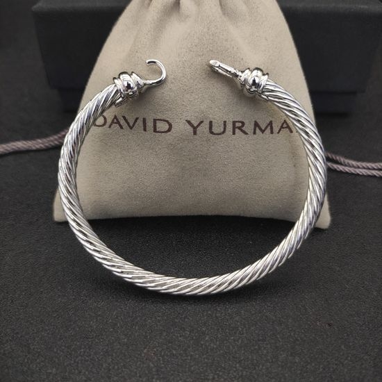 David Yurman Silver Hook Bangle