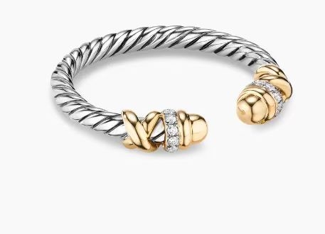 David Yurman Round Head Twisted Wire Ring