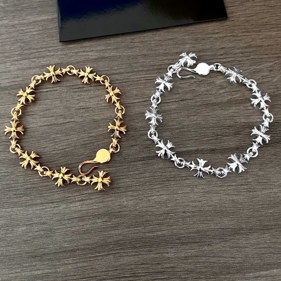 Chrome Hearts Classic Cross Design Bracelet